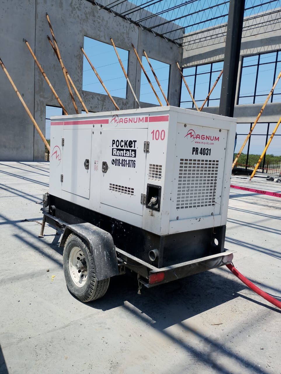 Power Generator Rental 120 to 200 KW